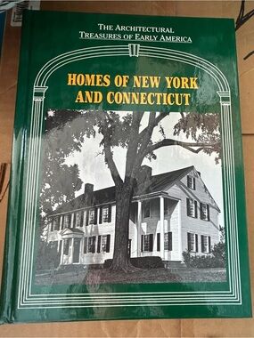 Homes of New York and Connecticut Hardcover Book - Green